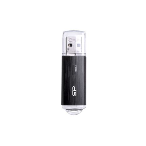 Флешка USB Silicon Power Blaze B02 64ГБ, USB3.1, черный [sp064gbuf3b02v1k] SILICON POWER