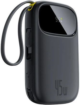 Внешний аккумулятор (Power Bank) BASEUS EnerFill FC31,  20000мAч,  черный [p10082105123-00]
