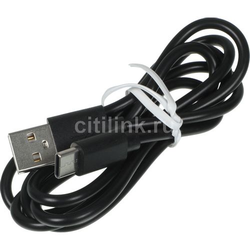Кабель BORASCO USB Type-C (m) — USB (m), 1м, 2A, черный [20545]