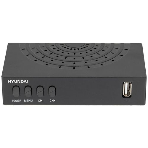 Ресивер DVB-T2 Hyundai H-DVB440, черный