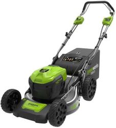 Газонокосилка аккумуляторная GREENWORKS GD40LM46SP, 46см, самоходная, без АКБ, без ЗУ