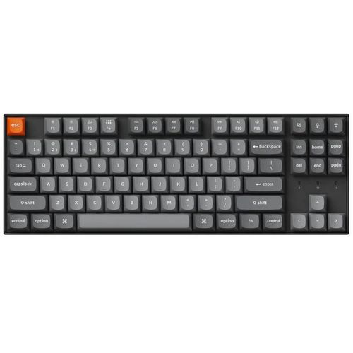 Клавиатура KEYCHRON К8М-Ј3, беспроводная, USB, Bluetooth/Радиоканал, механическая, черный