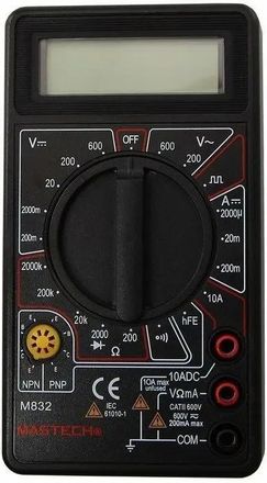 Мультиметр цифровой MASTECH M832, ручной [13-2003]