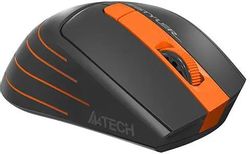 Мышь беспроводная A4TECH Fstyler FG30S, USB, серый и оранжевый