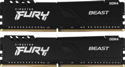 Изображение товара Оперативная память Kingston Fury Beast Black DDR4 64ГБ 3600МГц Изображение товара Оперативная память Kingston Fury Beast Black DDR4 64ГБ 3600МГц