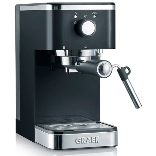 Кофеварка GRAEF ES402EU, рожковая, черный