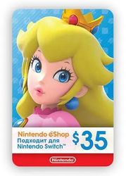 Изображение товара Пополнение игровой валюты Nintendo eShop 35 USD USA, регион: США Изображение товара Пополнение игровой валюты Nintendo eShop 35 USD USA, регион: США