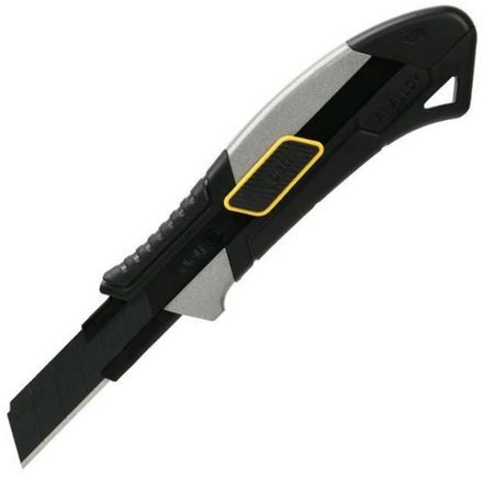 Нож Deli DL4256, 18мм, 1шт, черный