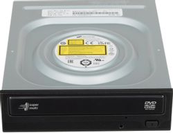 Оптический привод DVD-RW LG GH24NSD5, черный