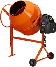 Изображение товара Бетономешалка СИБРТЕХ БСН-220 с объемом 220 л и мощностью 1000 Вт