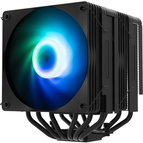 Устройство охлаждения (кулер) Zalman CNPS15X BP, 4-pin, ARGB, 120мм, черный, retail [cnps15x bp argb black]