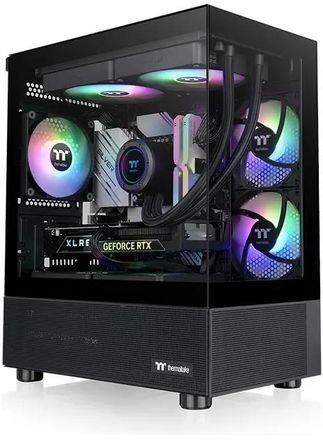 Корпус mATX Thermaltake View 170 TG ARGB, Micro-Tower, без БП,  черный [ca-1z4-00m1wn-00]