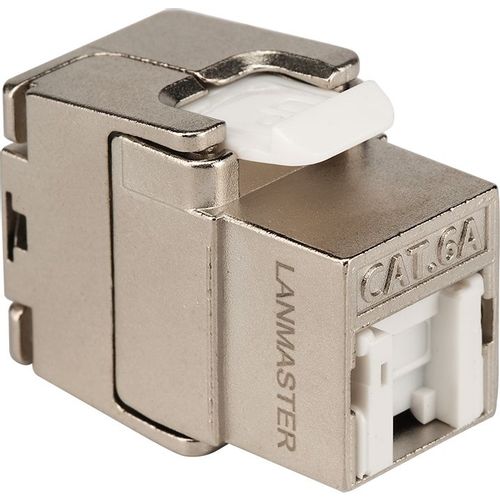 Модуль Lanmaster (LAN-TK45S6A/180R) информ. Keystone RJ45 кат.6A