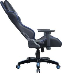 Кресло игровое BRABIX GT Carbon GM-120, экокожа, до 140кг, черный