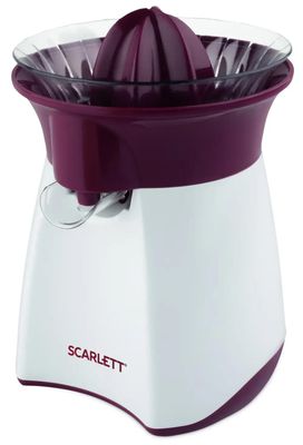 Соковыжималка Scarlett SC-JE50C07,  цитрусовая,  белый и красный