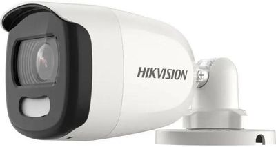 Камера видеонаблюдения аналоговая Hikvision DS-2CE10HFT-F28(2.8mm),  1944p,  2.8 мм,  белый