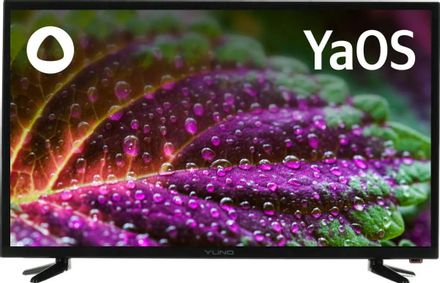 31.5" Телевизор YUNO ULX-32TCS226 HD, СМАРТ ТВ, YaOS, черный