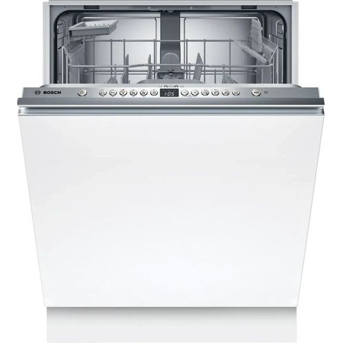 Встраиваемая посудомоечная машина Bosch Serie 2 SMV26DX00T, полноразмерная, ширина 59.8см, полновстраиваемая, загрузка 13 комплектов