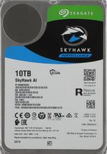 Изображение товара Жесткий диск Seagate SkyHawkAI 10ТБ SATA III для видеонаблюдения