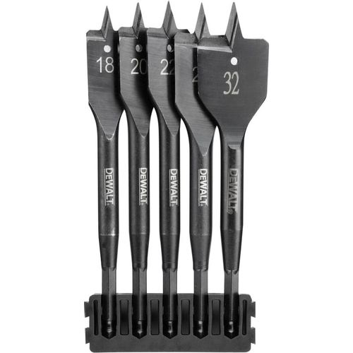 Набор сверл DeWALT DT70832-QZ, по дереву, шестигранный (1/4HEX — E), 5шт