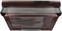 Вытяжка козырьковая Elikor Davoline 60П-290-П3Л, управление ползунковое, медный
