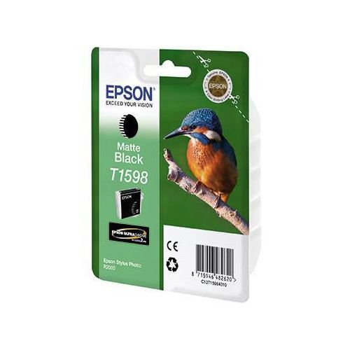 Картридж Epson T1598, черный матовый / C13T15984010