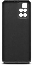 Чехол (клип-кейс) BORASCO Microfiber Case, для Xiaomi Redmi 10, черный