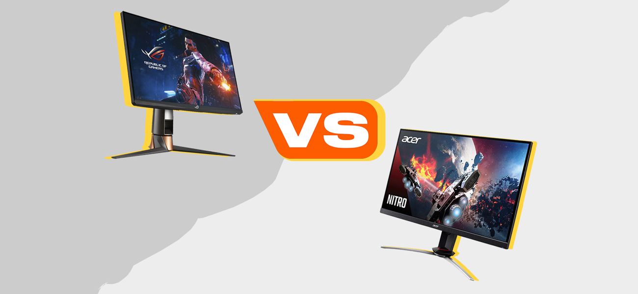 Какой игровой монитор купить: Acer Nitro или Asus Rog Swift?