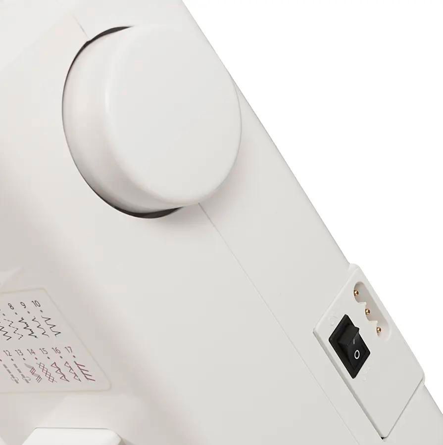 Характеристики Швейная машина Janome Juno 1512 белый (779940) смотреть в  СИТИЛИНК