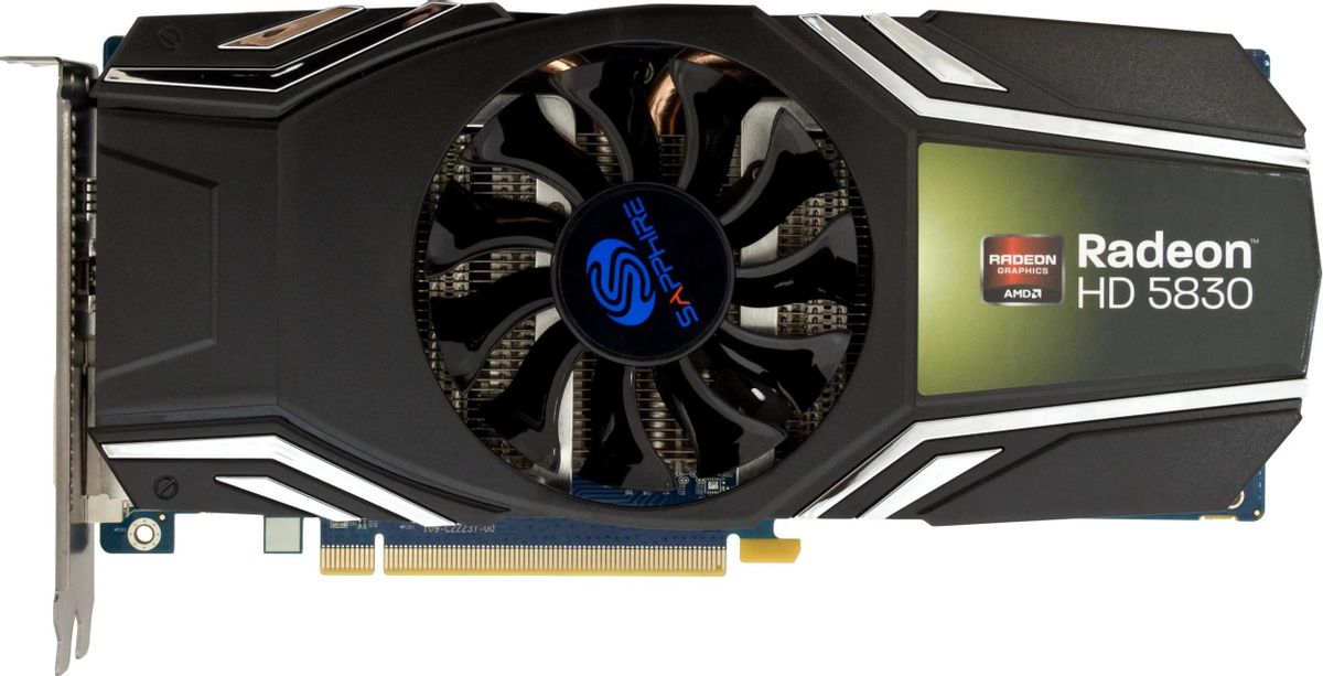 Sapphire radeon hd hotsell 5830