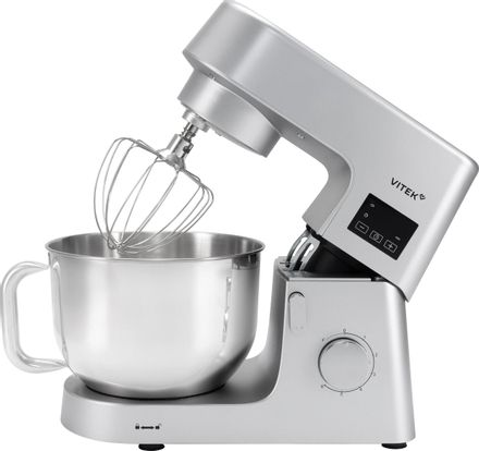 Миксер планетарный Vitek VT-PM0550, 2000Вт, серебристый