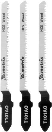 Набор пилок MATRIX 78210, по дереву, 50мм, 1.4 мм, 3шт