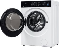 Стиральная машина Midea MF205W80WB/W-RU, с фронтальной загрузкой, 8кг, 1400об/мин, с паром, инверторная(мех.повреждения)