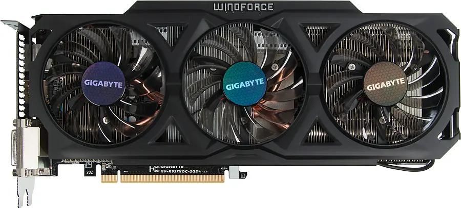 Gigabyte AMD Radeon R9 270X GV R927XOC 2GD 2 GDDR5 OC Ret 845491