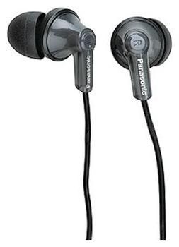 Наушники Panasonic RP-HJE118GU, 3.5 мм, черный