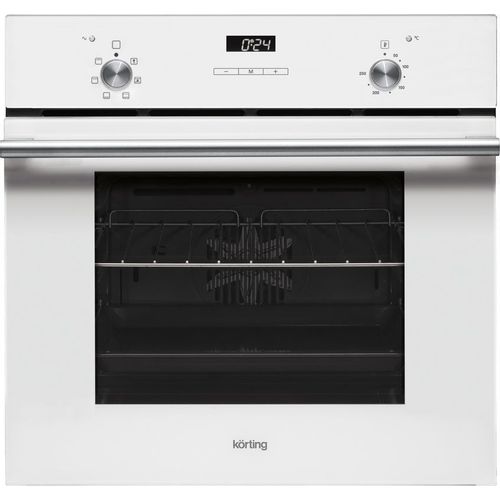 Духовой шкаф электрический Korting OKB760FW, 64л, дверца с 3 стеклами, стекло белое