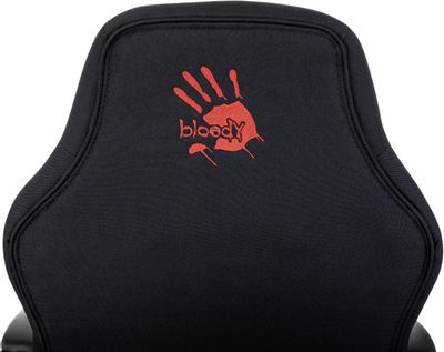Кресло игровое A4TECH Bloody GC-190, на колесиках, текстиль/эко.кожа ...