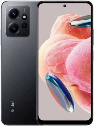 6.67" Смартфон Xiaomi Redmi Note 12 6/128Gb, NFC, AMOLED, 120Гц, 5000мAч, серый