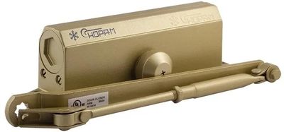 Доводчик двери НОРА-М 4S 5001, золотистый – купить в Ситилинк | 1908069