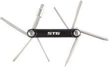 Мультитул велосипедный STG YC-262, инструментов: 9, черный [х83409 ...
