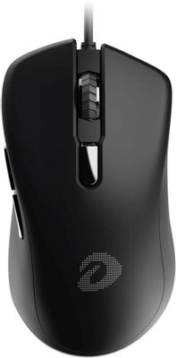 Мышь DAREU EM908, игровая, оптическая, проводная, USB, черный [em908 black]