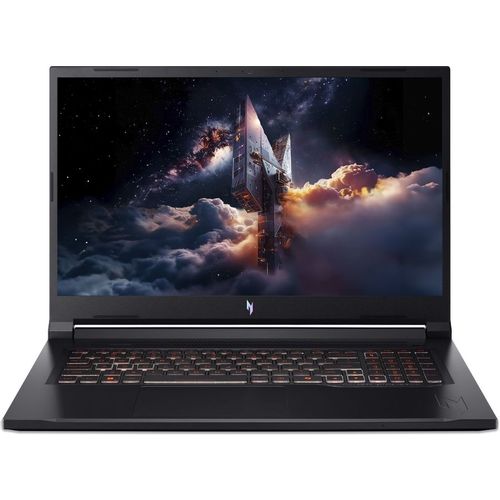 Ноутбук игровой Acer Nitro V 17 AI ANV17-41-R7RF, 17.3", IPS, AMD Ryzen 7 260 3.8ГГц, 8-ядерный, 16ГБ DDR5, 1ТБ SSD, NVIDIA GeForce RTX 5050 для ноутбуков - 8 ГБ, без операционной системы, черный [nh.qytcd.004]