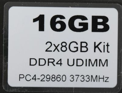 Patriot Viper Steel PVS416G373C7K DDR4 2x 8 3733 DIMM Ret 1148364