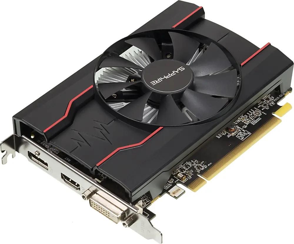 Видеокарта Sapphire AMD Radeon RX 550 11268-03-20G RX 550 2G OC 2ГБ GDDR5,  OC, Ret – купить в Ситилинк | 462001