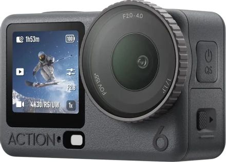 Экшн-камера DJI Osmo Action 6 Standard Combo 4K, WiFi, черный
