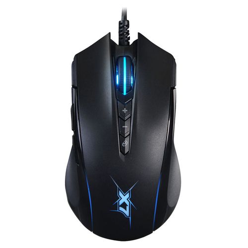 Мышь проводная A4TECH X89, игровая, оптическая, USB, 2400dpi, черный [x89 (black)]