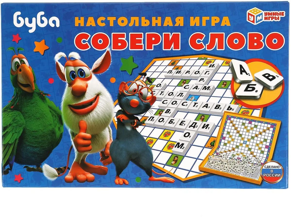 Настольная игра УМНЫЕ ИГРЫ Буба – купить в Ситилинк | 1733505