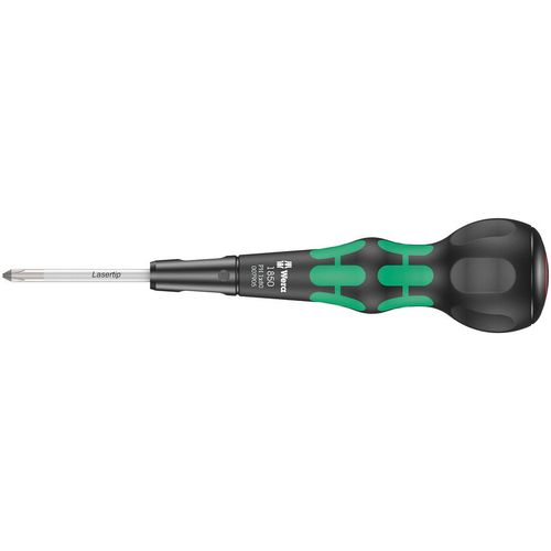 Отвертка WERA 1850 PH Kraftform Ball-Grip, PH1 длина стержня 80мм [we-007905]