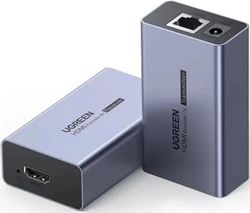 Изображение товара Адаптер HDMI-RJ45 UGREEN CM609 ферритовый фильтр Изображение товара Адаптер HDMI-RJ45 UGREEN CM609 ферритовый фильтр