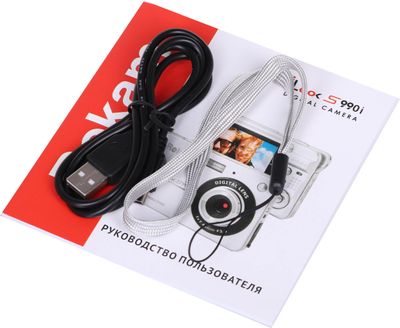 Цифровой компактный фотоаппарат Rekam iLook S990i, серебристый – купить ...